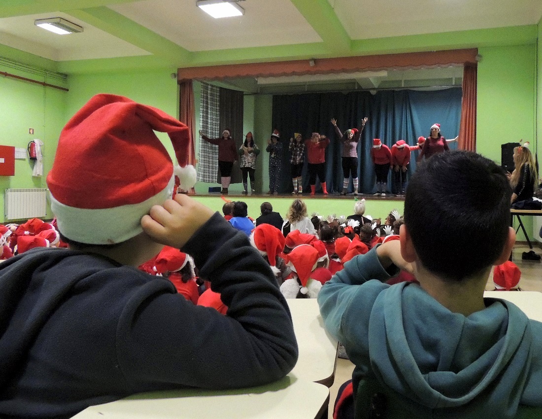 Festa de natal no CI